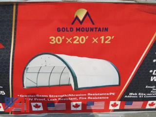 2022 Gold Mountain Dome Storage Shelter