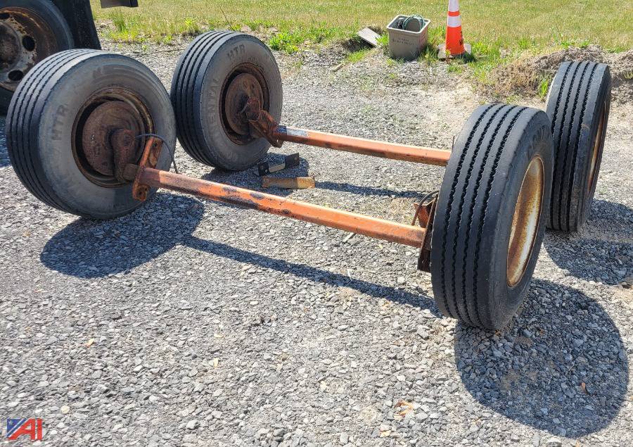 Auctions International Auction Town of CiceroNY 33282 ITEM (2) Axles