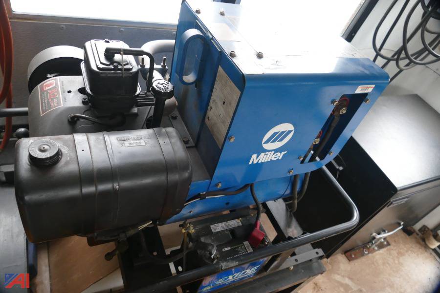 3) Miller Roughneck 2E AC Arc Welding Generator Auction