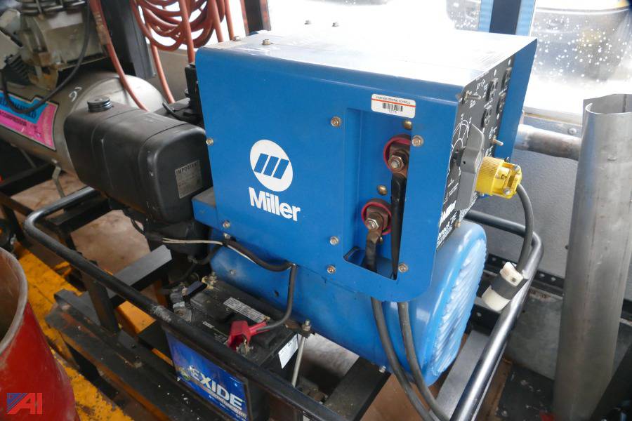 3) Miller Roughneck 2E AC Arc Welding Generator Auction