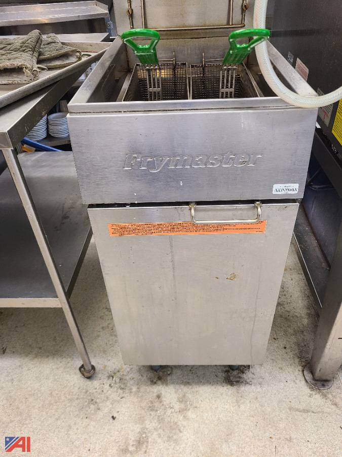 Auctions International Auction WSWHE BOCESNY 33527 ITEM Frymaster