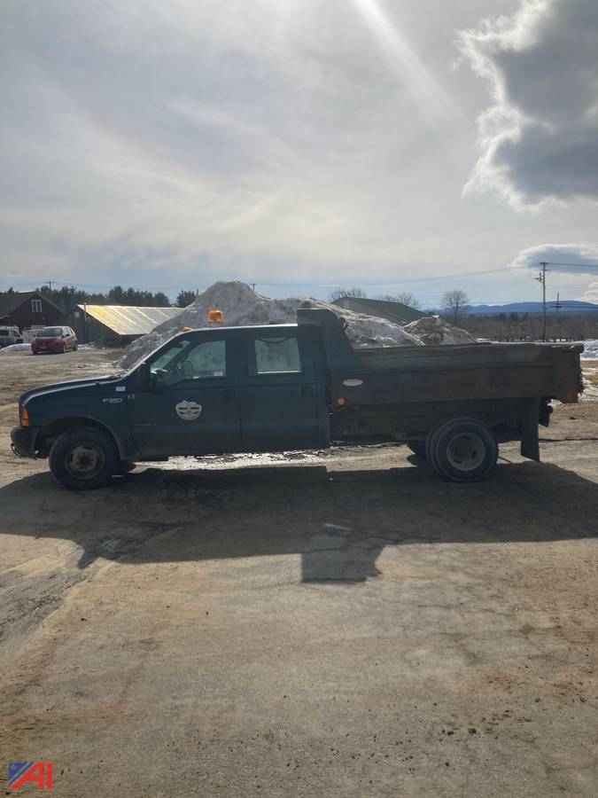 Auctions International Auction Town of PlattsburghNY 33565 ITEM 1999 Ford F350 Crew Cab