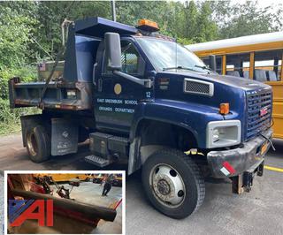 2004 GMC C6500 Dump Truck with Sander and Plow