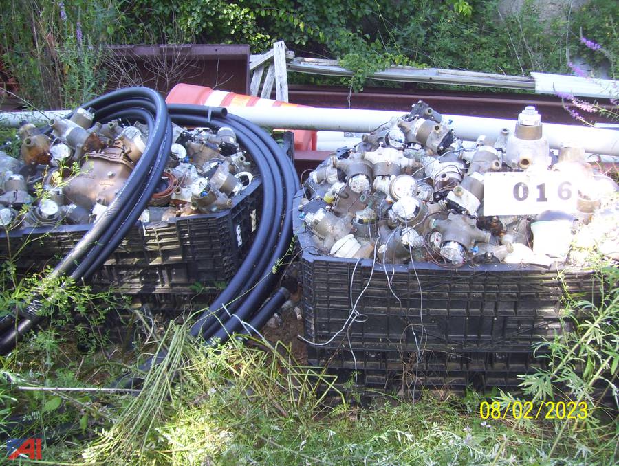 Auctions International Auction Town of TopsfieldMA 34029 ITEM Scrap Water Meters