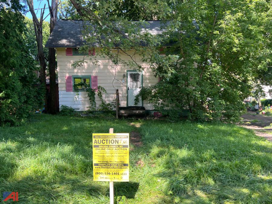 Auctions International Auction Oneida County Tax Foreclosed Real