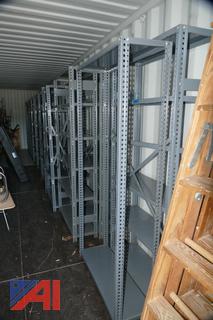 (#9) (18) Metal Storage Racks