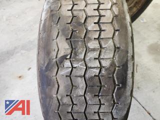 (2) 425/65R22.5 Flotation Tires and Rims