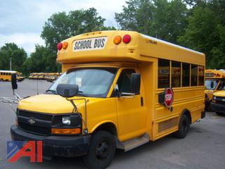 2010 Chevy Express G3500 Mini Wheelchair School Bus