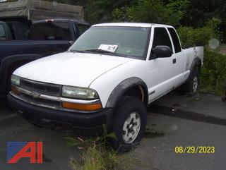 2002 Chevy S10 Pickup Truck
