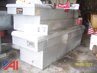 (2) Aluminum Tool Boxes