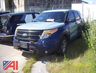 2015 Ford Explorer SUV/Police Vehicle (0396)