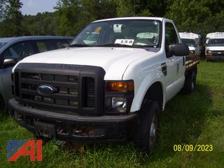 2008 Ford F250 Flatbed Truck (179R)