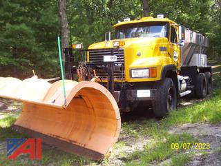 2000 Mack CL7 Truck with Sander, Plow and Wing