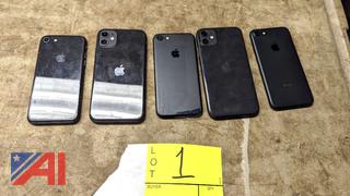 (5) Apple Cell Phones