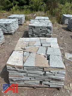 (3) Pallets of Gauged Colonial Wall Stone, New/Old Stock
