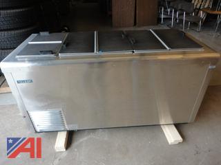 Nelson Stainless Steel Chest Freezer