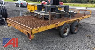 1970 Home Made Pipe 14' Trailer