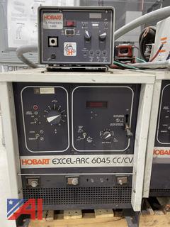(1) Hobart Excel-ARC 6045 CC/CV DC Welder & (1) Hobart UltraFeed 1000