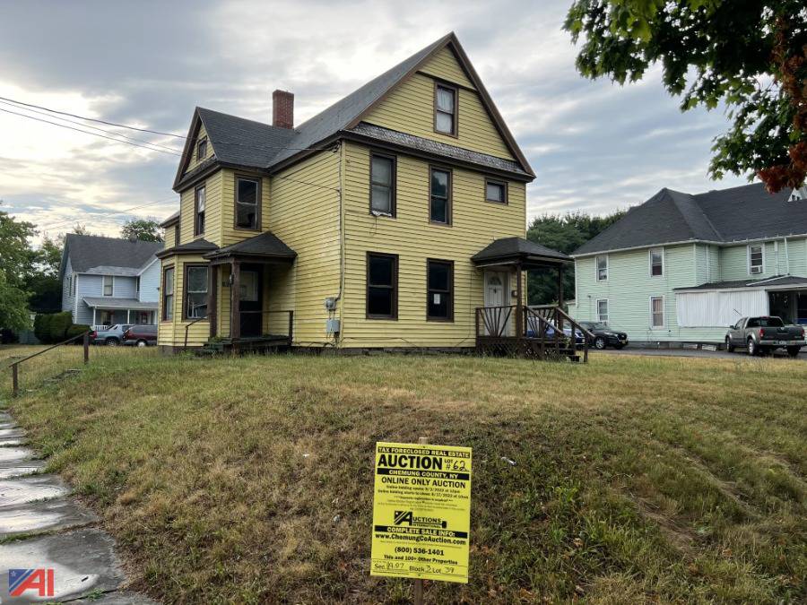 Auctions International Auction Chemung County County Owned Real