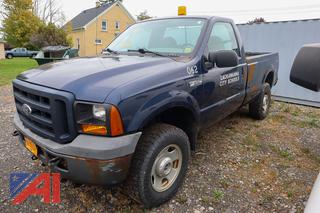 2006 Ford F350 Pick Up Truck with Plow/062