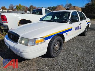 (#4)  2011 Ford Crown Victoria Sedan/Police Vehicle