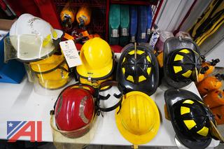 (12) Assorted Firemans Helmets