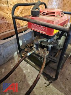 Honda 4.0 Gas Powered Hydraulic Pump with Hurst Combi Tool & Hose