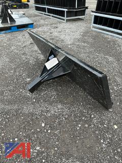 Mower King 2023 Skid Steer Plate Hitch Receiver 