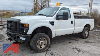 2008 Ford F250 XL Super Duty Pickup Truck with Sander