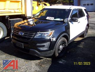2016 Ford Explorer SUV/Police Vehicle