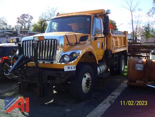 2011 International 7400 Dump/Sander Truck with Plow