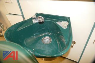 (#14B) (5) Belvedere Flo-Temp Salon Sinks
