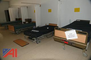 (#1E) (4) Hill-Rom Hospital Beds