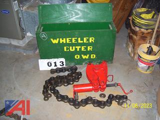 Wheeler Large Pipe Cutter