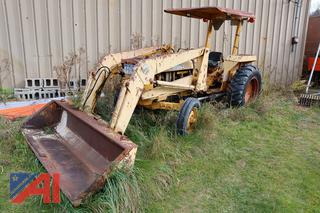 Early 70's John Deere 301 Industrial Tractor Loader with Attachments