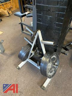 Weight Plates and Stand