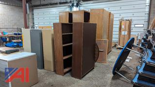 Book Shelves, File Cabinets, Tables, Student Desks