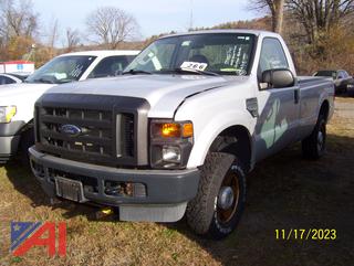 2008 Ford F250 Pickup Truck with Plow (1882)