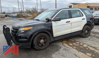 2015 Ford Explorer SUV Police Vehicle