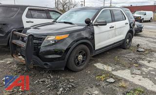 2014 Ford Explorer SUV Police Vehicle