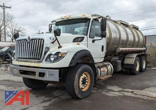 2015 International 7600 Tanker Truck