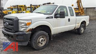 2013 Ford F250 XL Super Duty Extended Cab Pickup Truck