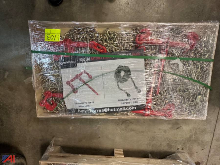 Auctions International Auction New Skid Steer AttachmentsNY 35559 ITEM (5) 2023 Greatbear