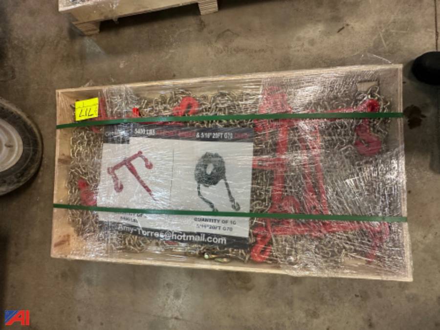 Auctions International Auction New Skid Steer AttachmentsNY 35559 ITEM (5) 2023 Greatbear