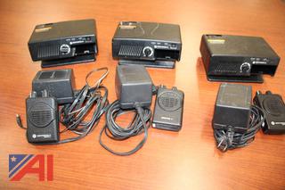 (3) Motorola Minitor V Pagers and Chargers