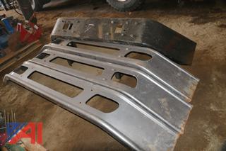 (#1) (4) Front Steel Bumpers