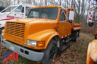(#5) (48) 1991 International 4600 Crew Cab Dump Truck
