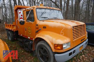 (#6) (58) 1996 International 4700 Crew Cab Dump Truck