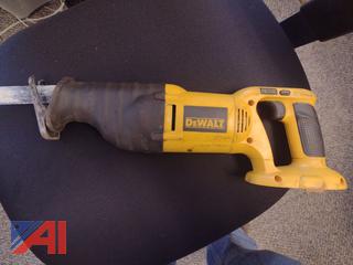 Dewalt Reciprocating Saw and Dewalt 1/2 Impact Wrench