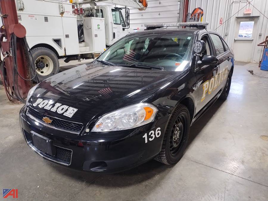 Auctions International Auction Village of SherburneNY 35621 ITEM 2014 Chey Impala 4 Door